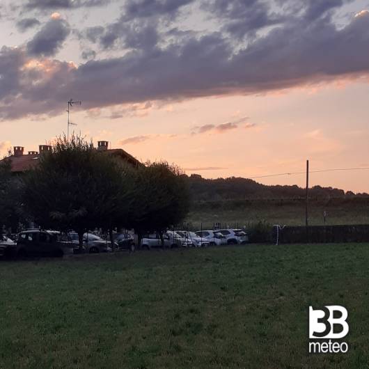 Tramonto di festa
