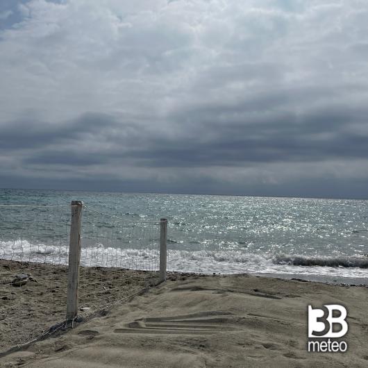 Spiaggia davanti residence sabrina Ceriale