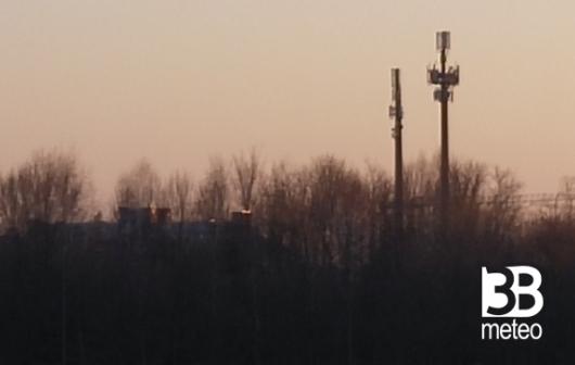Tramonto al parco lura