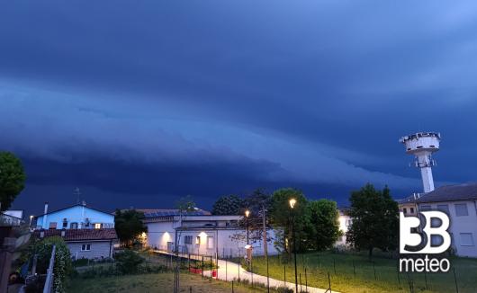 temporale in arrivo