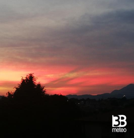 tramonto spettacolare