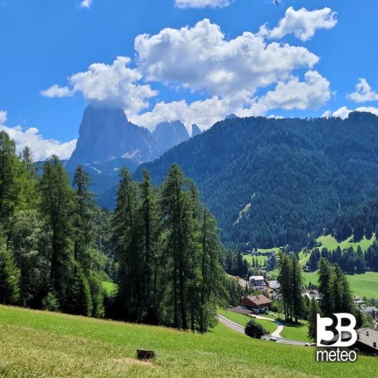 Vista su Ortisei