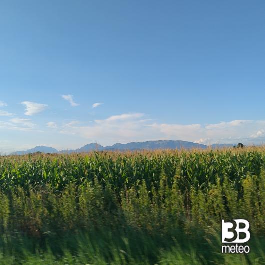 campagna soleggiata
