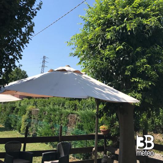 Caldo afoso 33 gradi