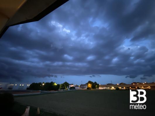 temporale in arrivo