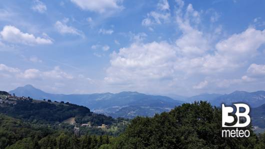martedi' 14 luglio vista da Roncola