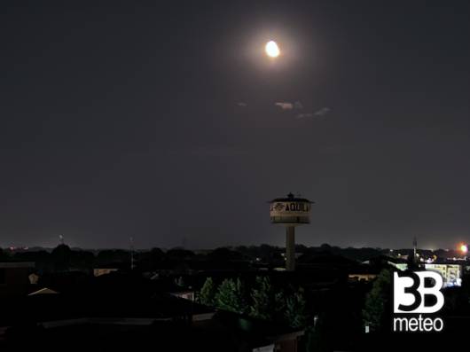 verso est di notte
