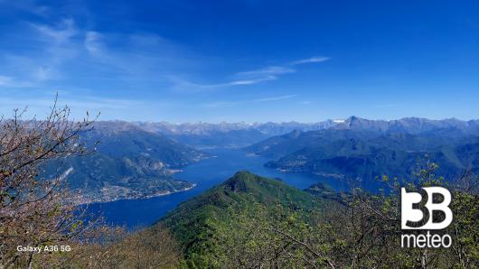 il punto piu' alto del triangolo lariano