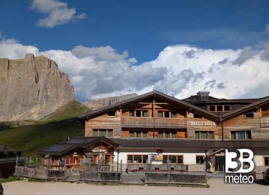 Nube Pileus dal Passo Sella