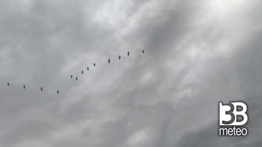 temporali in arrivo da ovest