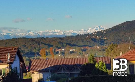 giornata limpida con vista eccezionale