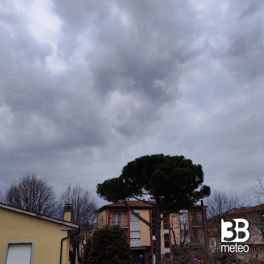 pioggia in arrivo