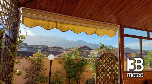 vista del moncibello dal terrazzo