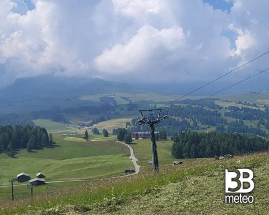 nubi in alta quota