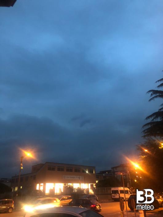 Pioggia e vento a Battipaglia sa