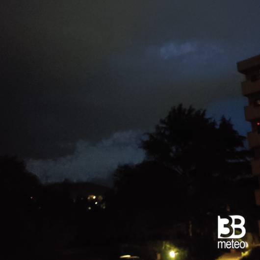 Temporale ancora distante