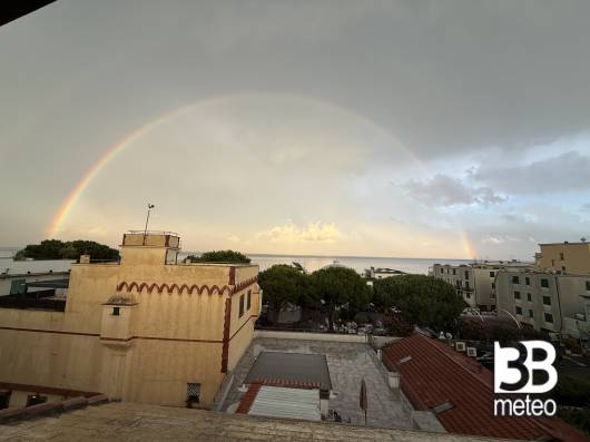 arcobaleno doppio dopo temporale