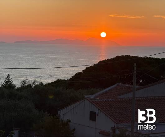 Vista sulle isole eolie