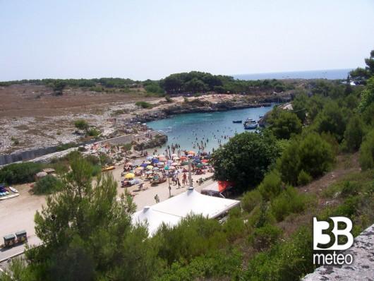 SPIAGGETTA di Porto Badisco  - sotto la grotta dei cervi
