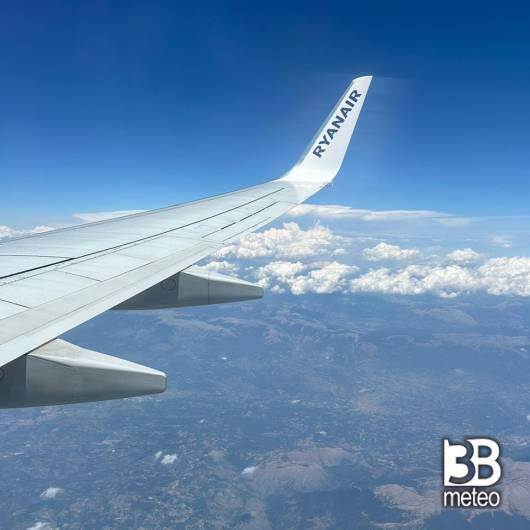 volo sulle nuvole
