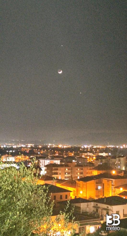 la luna dal poggio