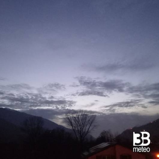 Tramonto  a Tresenda