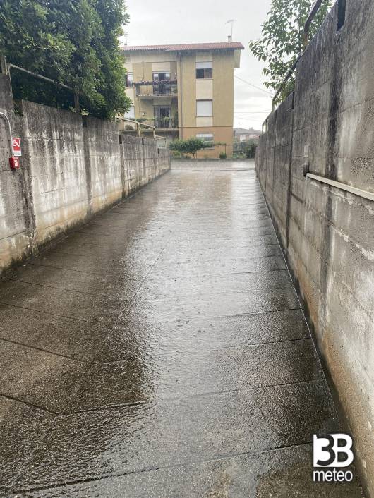 grandine in arrivo da vicenza