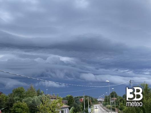 temporale in arrivo