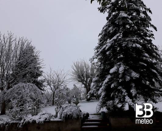 La prima neve ad osteria nuova 2018