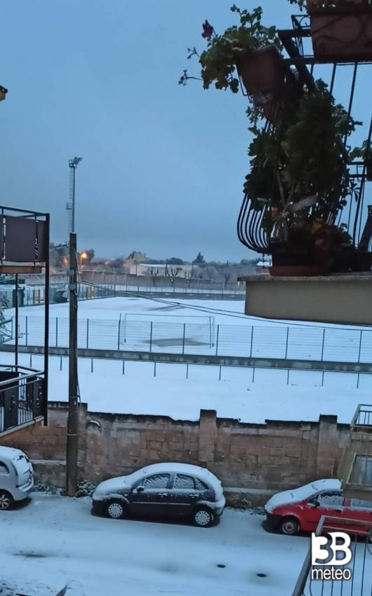 Neve a San Vito dei Normanni