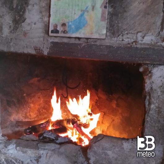 caminetto baita pau
