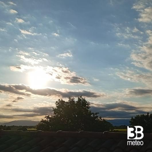 Cielo al tramonto...