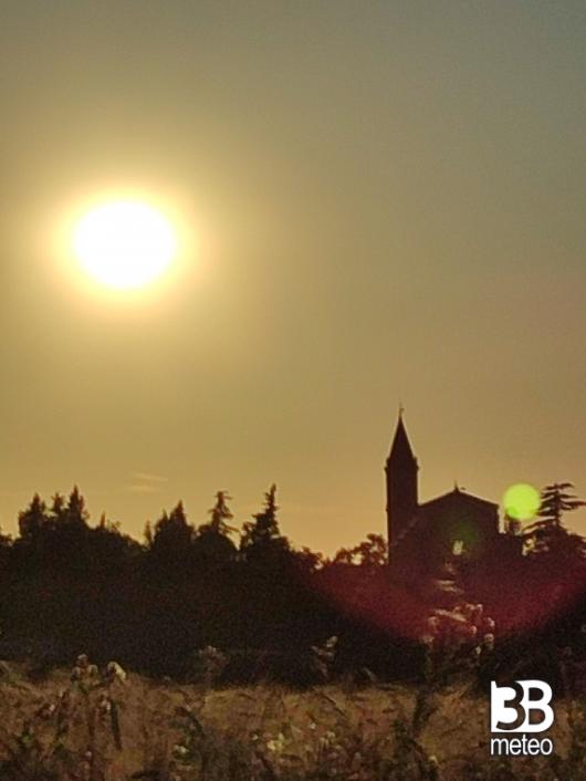 tramonto spettacolare