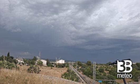 tempesta in intensificazione