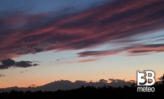 che cielo stasera