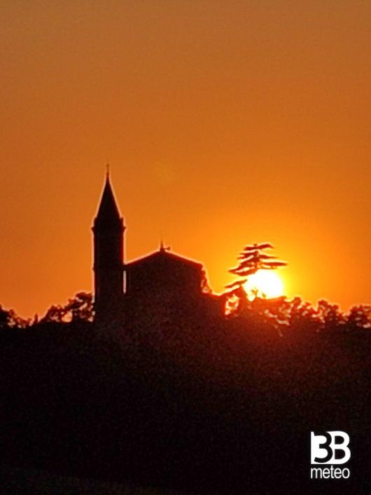 tramonto spettacolare