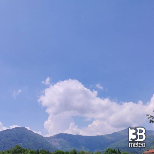 Sereno e bello senza pioggia e senza temporali