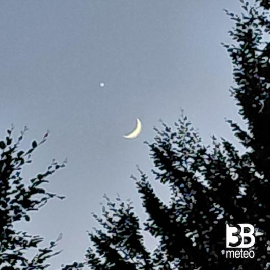 bacio della luna a venere