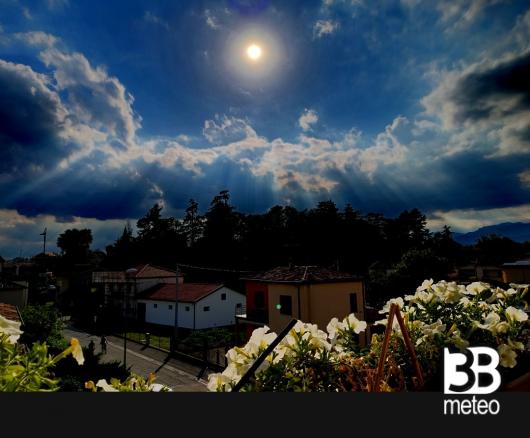 aspettavamo la pioggia ma il cielo si e' aperto