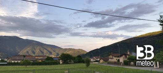 Alano di Piave...tramonto in via De Rossi