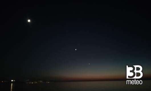 luna venere giove