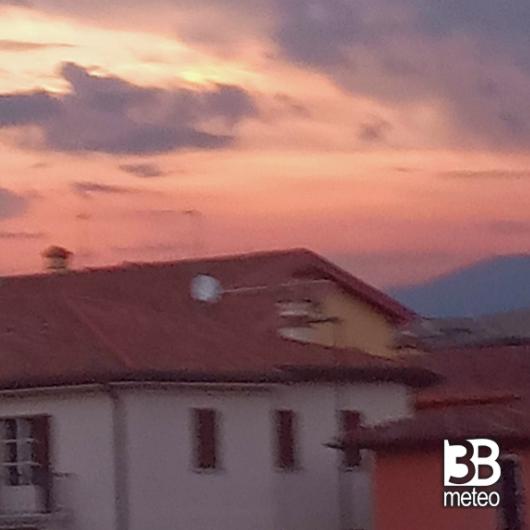 tramonto in borgo