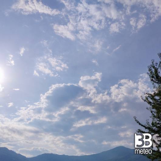 Bello con sole per adesso senza temporale e senza piaggia