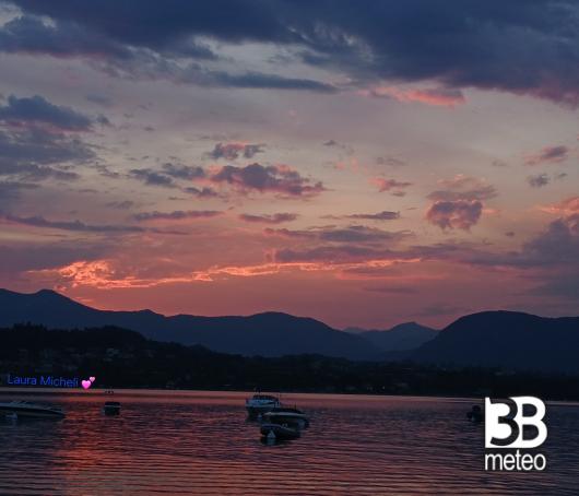tramonto infuocato