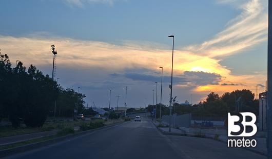 tramonto temporalesco