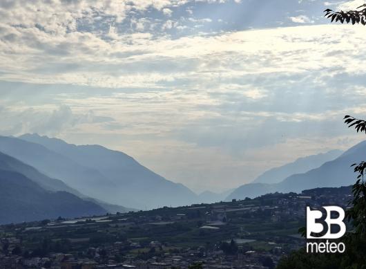 panorama Chiuro vista da Castionetto