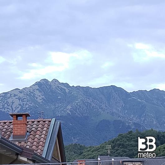 Bisalta con nuvole di sottofondo