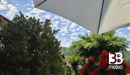 cielo azzurro a pecorelle..