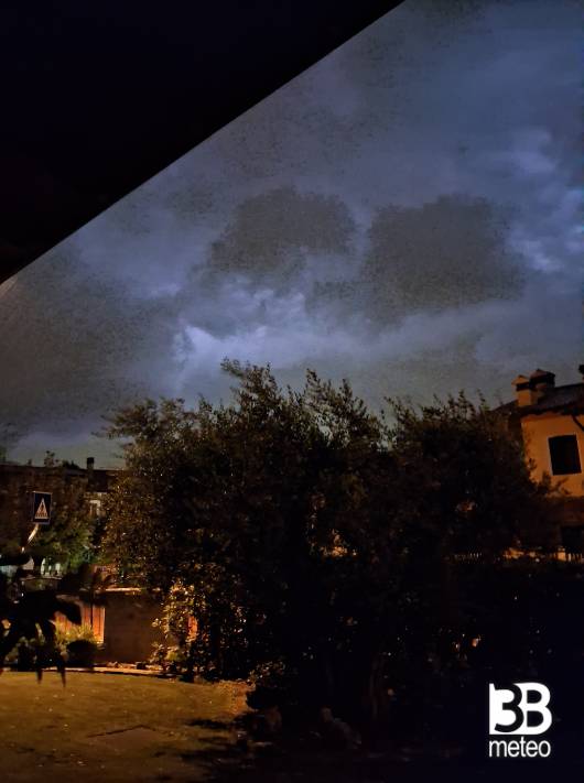fulmini su Pescantina
