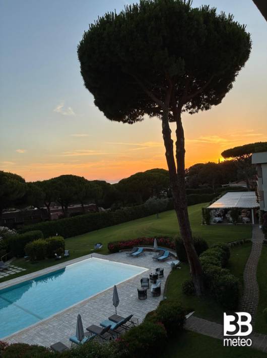 tramonto rosso